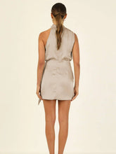 Load image into Gallery viewer, Sweetkama Ladies Halter Sleeveless Daily Party Dress