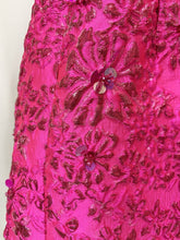 Load image into Gallery viewer, Jacquard Beading Short-sleeved Dress