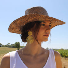 Load image into Gallery viewer, Floral Statement Earrings: Bold & Beautiful Accessory