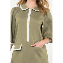 Load image into Gallery viewer, Long Sleeve Textured Midi Dress
