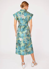 Load image into Gallery viewer, Harper Dress Sage Mum Jacquard