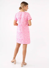 Load image into Gallery viewer, Lulu Dress Pink Bubble Jacquard