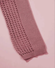 Load image into Gallery viewer, Hollow Out Knit Drop Sleeve Sweater