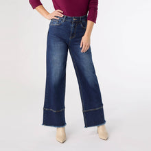 Load image into Gallery viewer, EverStretch Wide Leg with Raw Wide Hem