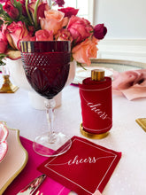 Load image into Gallery viewer, The Red Carpet Cheers Luxury Disposable Cotton Napkins