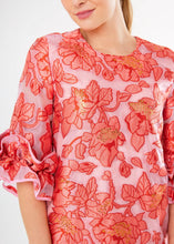 Load image into Gallery viewer, Bronwyn Dress Rose Blossom Organza