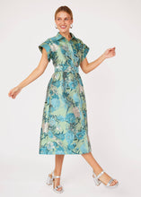 Load image into Gallery viewer, Harper Dress Sage Mum Jacquard
