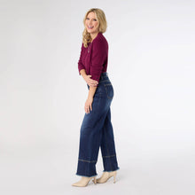 Load image into Gallery viewer, EverStretch Wide Leg with Raw Wide Hem