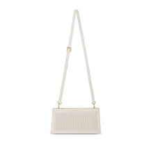 Load image into Gallery viewer, Abigail Clutch - Recycled Vegan Bag - Coconut Pleated