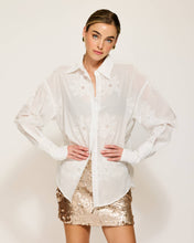 Load image into Gallery viewer, NAIDA SEQUINS MINI SKIRT