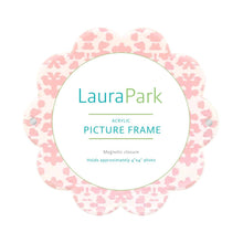 Load image into Gallery viewer, Chintz Rose Acrylic Round Picture Frame