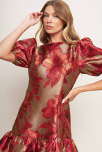 Load image into Gallery viewer, A printed woven mini dress - ID23093