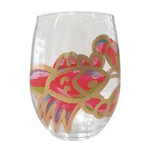 Load image into Gallery viewer, Crawfish Wine Glass
