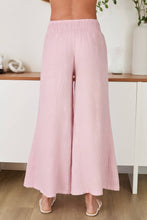 Load image into Gallery viewer, LINEN SMOCKED WAIST PALAZZO PANT (23.2275/224019/80806-LINEN