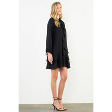 Load image into Gallery viewer, Long Sleeve Flutter Dress