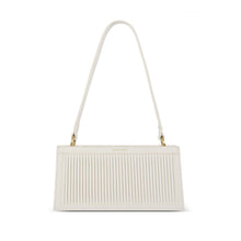 Load image into Gallery viewer, Abigail Clutch - Recycled Vegan Bag - Coconut Pleated