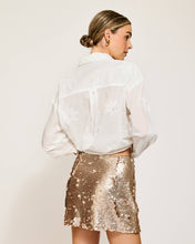 Load image into Gallery viewer, NAIDA SEQUINS MINI SKIRT