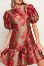 Load image into Gallery viewer, A printed woven mini dress - ID23093