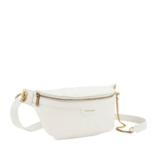 Load image into Gallery viewer, Brooklyn Crossbody- Recycled Vegan Belt Bag - Coconut Cream