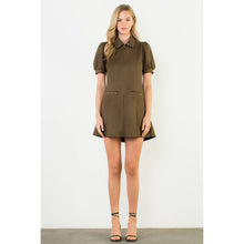Load image into Gallery viewer, Suede Short Sleeeve Dress