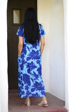 Load image into Gallery viewer, Carrie Cotton Dress Navy