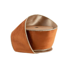 Load image into Gallery viewer, 2 1/2" Reversible Classic Velvet Wired Ribbon 10 Yard Roll
