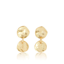 Load image into Gallery viewer, Stylish Medallion Disc Drop Earrings
