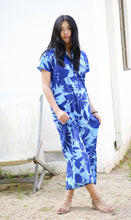 Load image into Gallery viewer, Carrie Cotton Dress Navy
