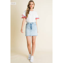 Load image into Gallery viewer, /Size XL/ Flutter Sleeve Top
