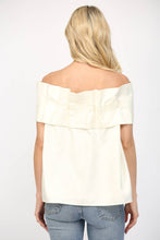 Load image into Gallery viewer, BIG BOW OFF THE SHOULDER TOP
