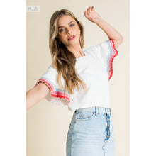 Load image into Gallery viewer, /Size XL/ Flutter Sleeve Top
