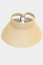 Load image into Gallery viewer, Packable Straw Visor
