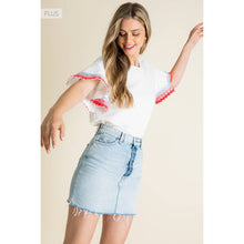 Load image into Gallery viewer, /Size XL/ Flutter Sleeve Top
