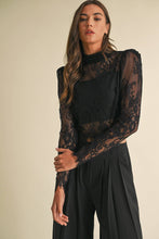 Load image into Gallery viewer, Romantic Lace Long sleeve Blouse Top
