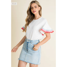 Load image into Gallery viewer, /Size XL/ Flutter Sleeve Top
