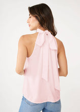 Load image into Gallery viewer, Rory Blush Satin Halter Top
