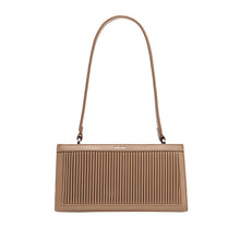 Load image into Gallery viewer, Abigail Clutch - Recycled Vegan Bag - Sand Pleated
