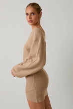 Load image into Gallery viewer, BOAT NECK SWEATER DRESS
