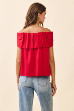Load image into Gallery viewer, Bow Accented Off The Shoulder Top
