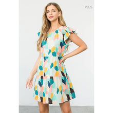 Load image into Gallery viewer, /Size XL/ Multicolor Spotted Dress
