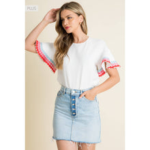 Load image into Gallery viewer, /Size XL/ Flutter Sleeve Top
