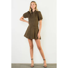 Load image into Gallery viewer, Suede Short Sleeeve Dress
