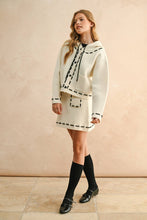 Load image into Gallery viewer, S5683ST   STITCH PATTERN DETAILED KNIT SKIRT
