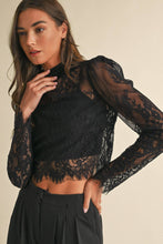 Load image into Gallery viewer, Romantic Lace Long sleeve Blouse Top
