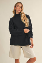 Load image into Gallery viewer, MOCK NECK SWEATER TOP
