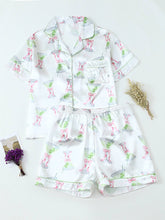 Load image into Gallery viewer, Bottle Star &amp; Goblet Print Comfy Pajama Set
