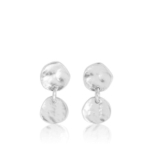 Load image into Gallery viewer, Stylish Medallion Disc Drop Earrings

