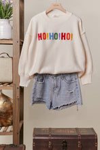 Load image into Gallery viewer, OVERSIZE Christmas Sweater with Lettering
