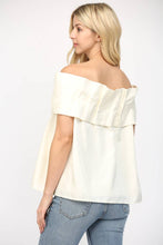 Load image into Gallery viewer, BIG BOW OFF THE SHOULDER TOP
