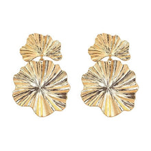 Load image into Gallery viewer, Dali Gold Earrings
